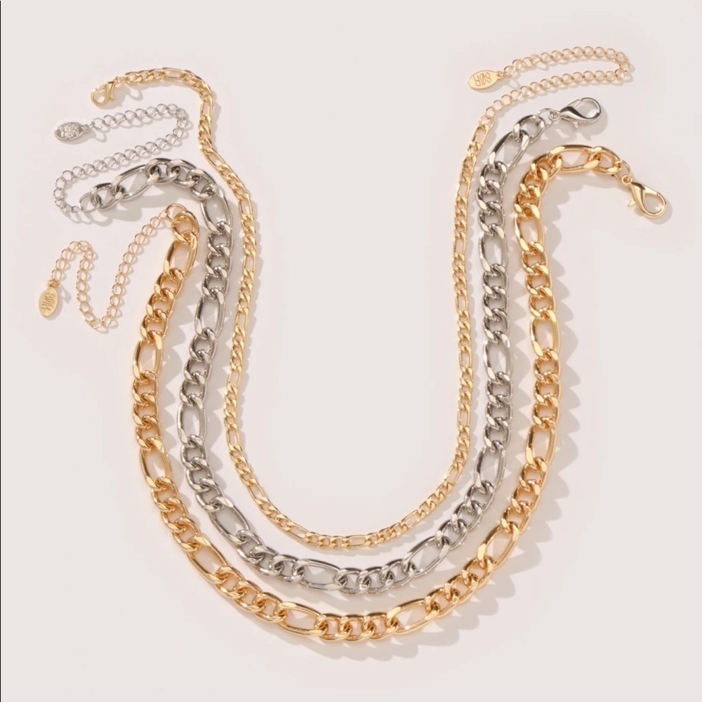 8 Other Reasons Triple Metal Anklet Pack Set - Picture 2 of 2